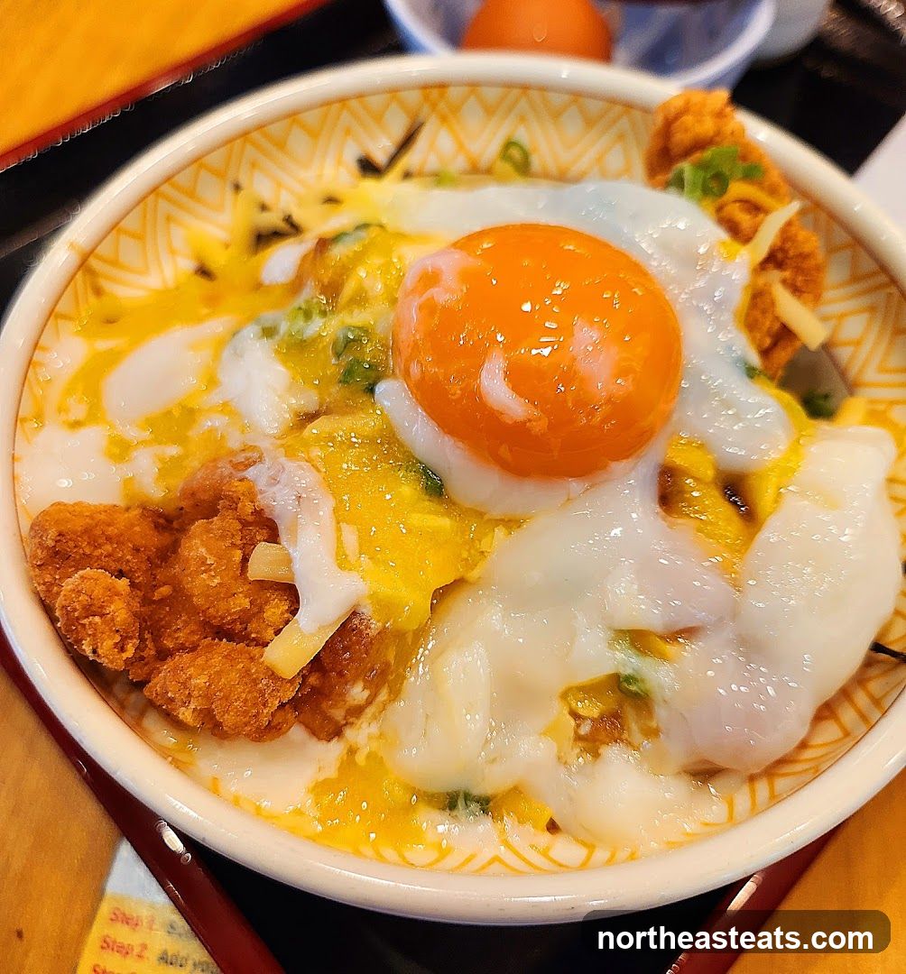 Chicken Katsu Donburi with Egg