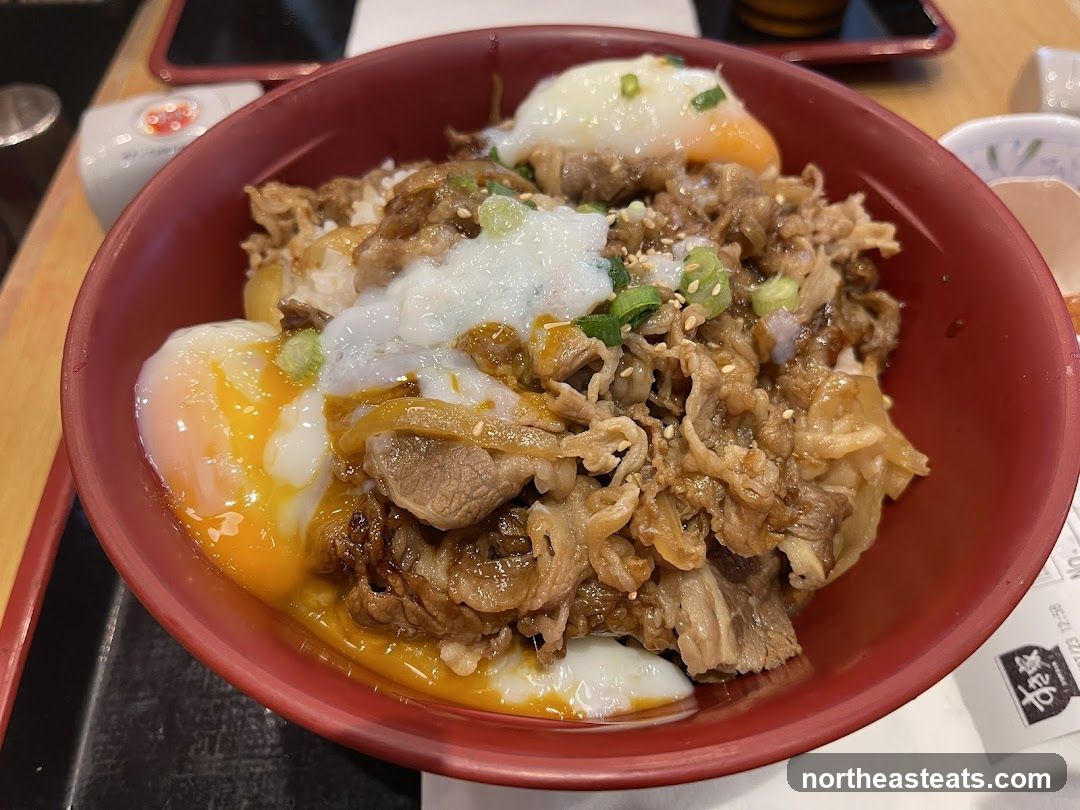 Beef and Egg Rice Bowl
