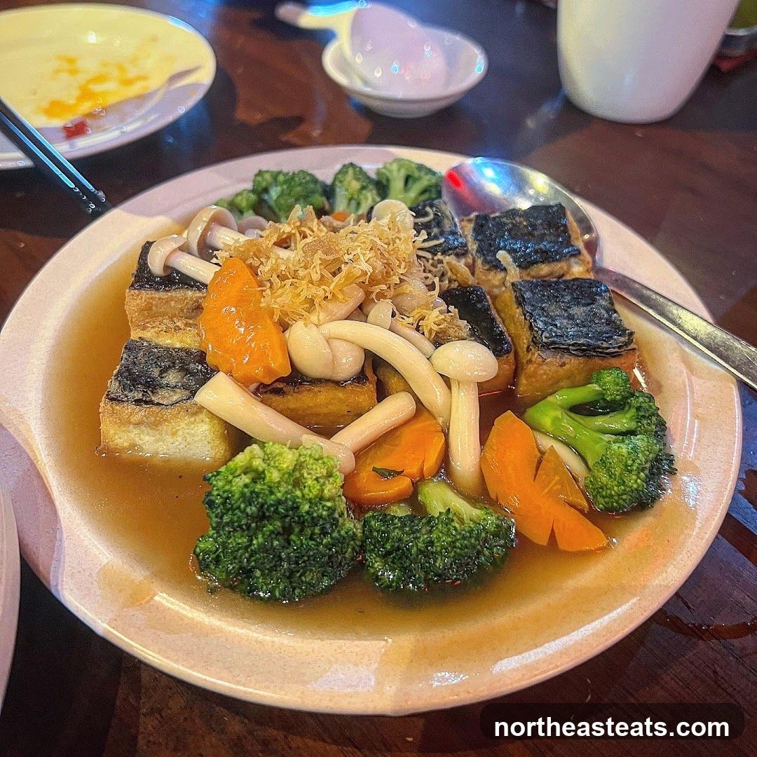 Tofu and Vegetable Dish