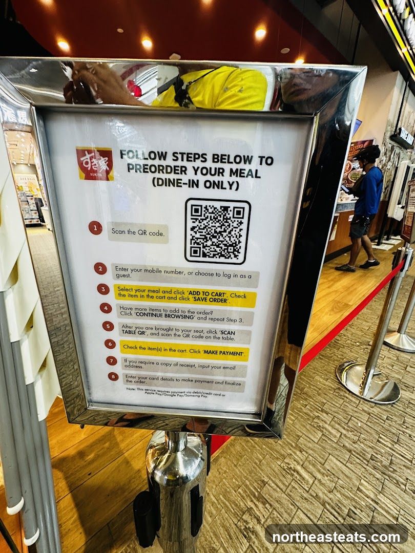 Preorder Meal Instructions