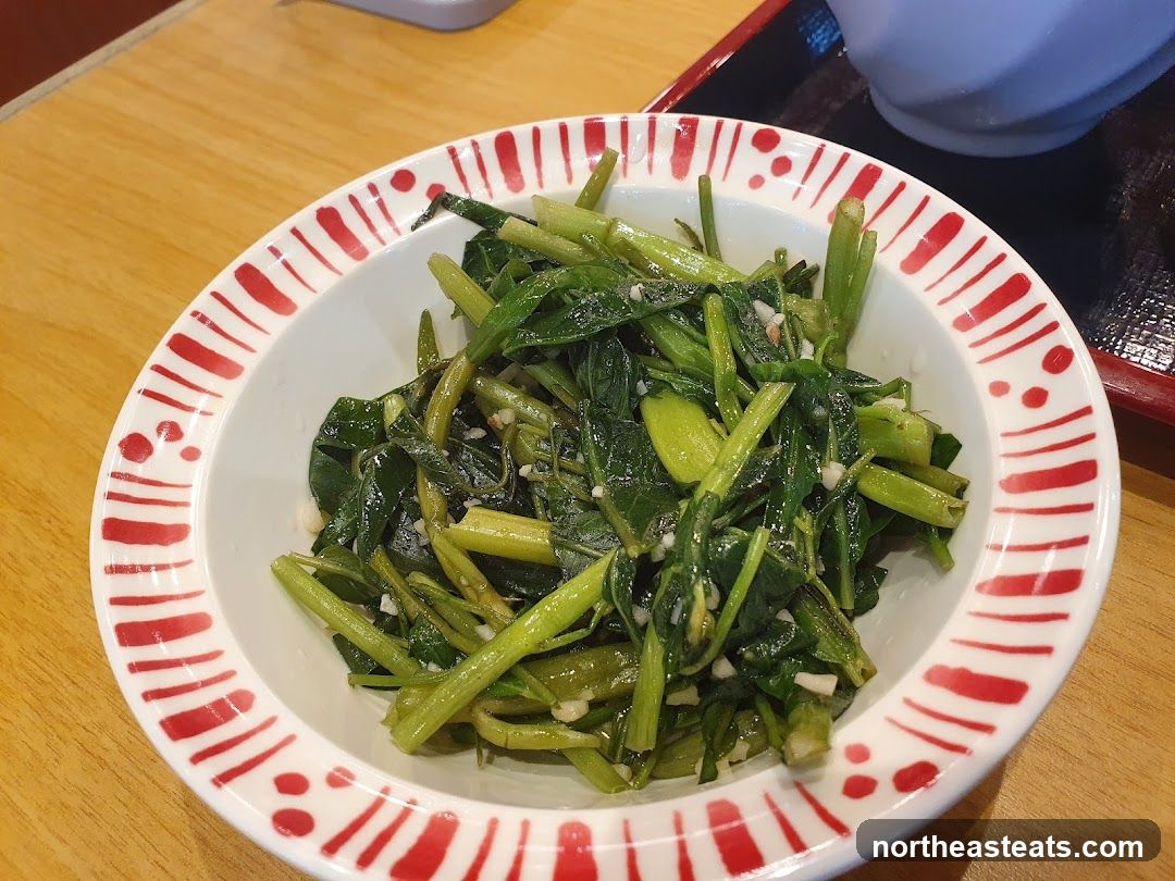 Stir-fried Water Spinach