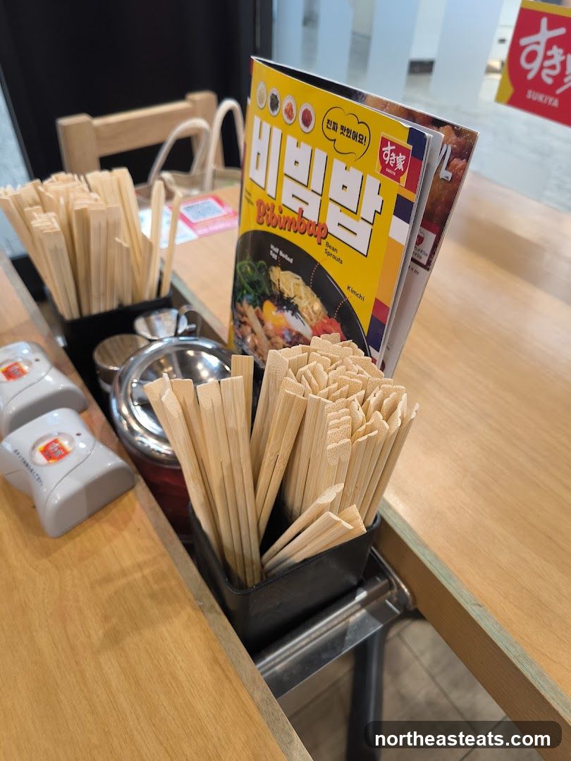 Bibimbap Menu