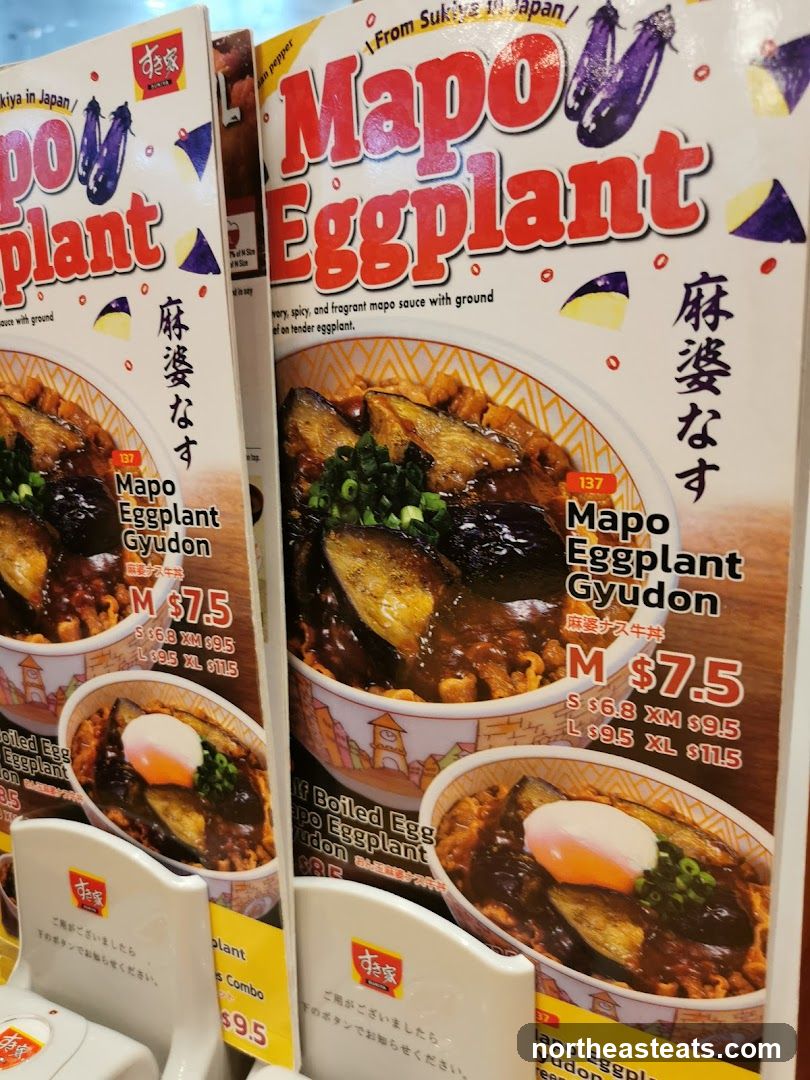Mapo Eggplant Gyudon