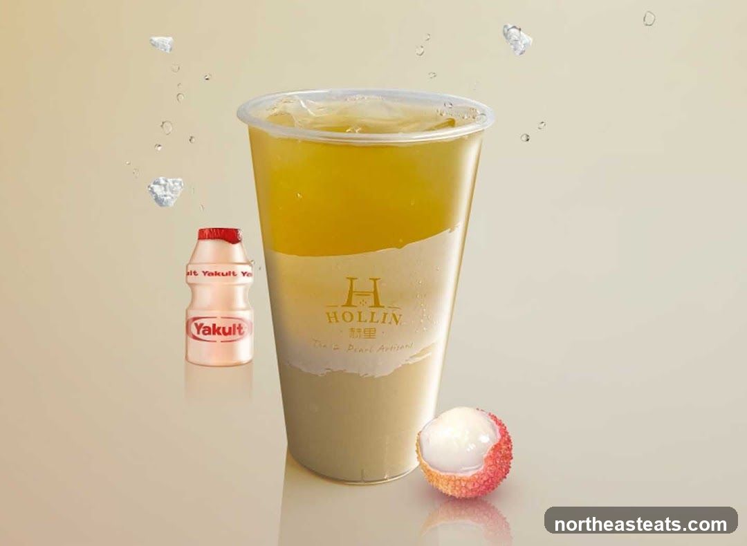 Hollin Lychee Yakult Tea