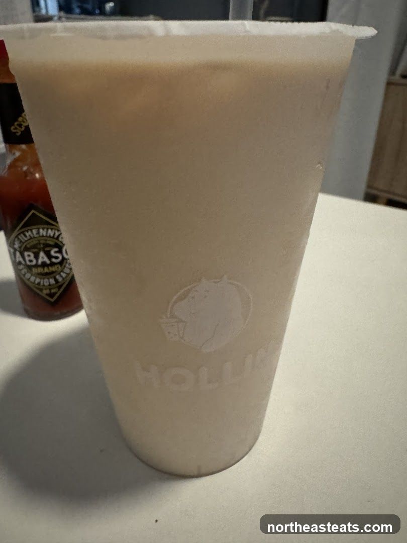Frozen Drink with Tabasco Sauce