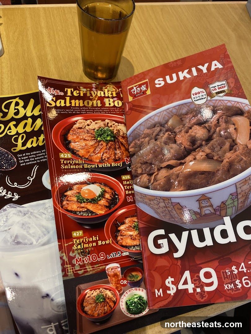 Sukiya Menu