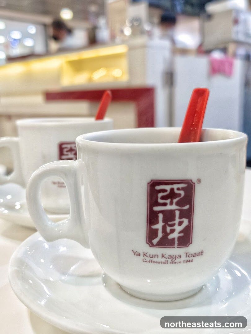 Ya Kun Kaya Toast Coffee Cups