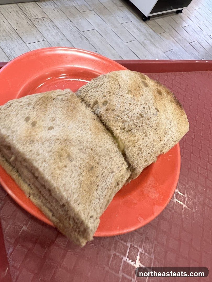 Sandwich on a plate