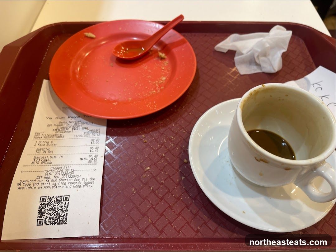 Receipt and Coffee Cup