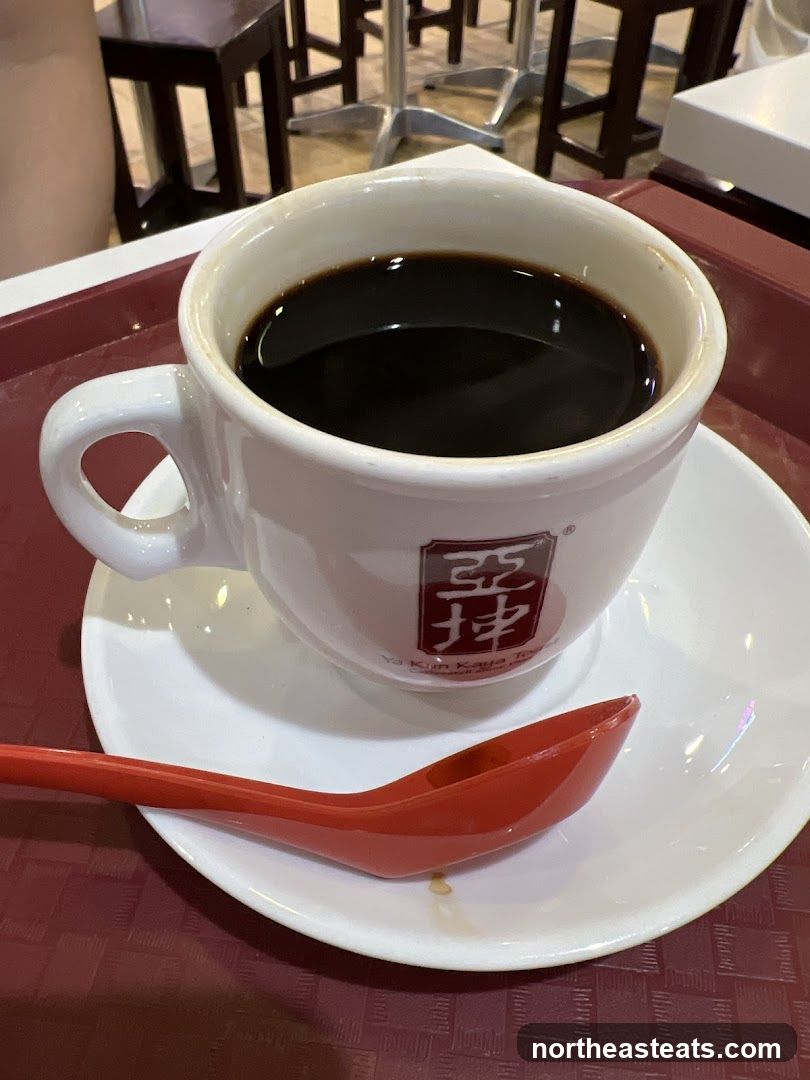 Coffee with spoon