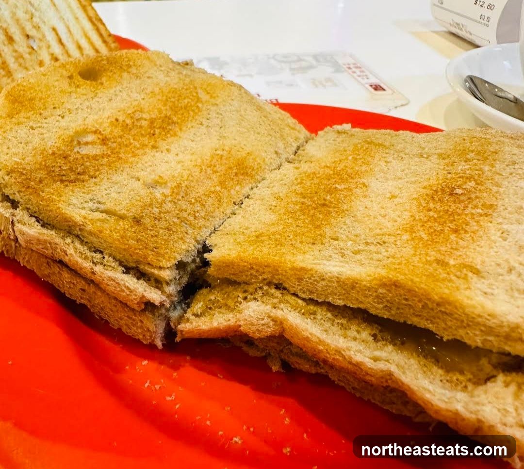 Toast with Kaya and Butter