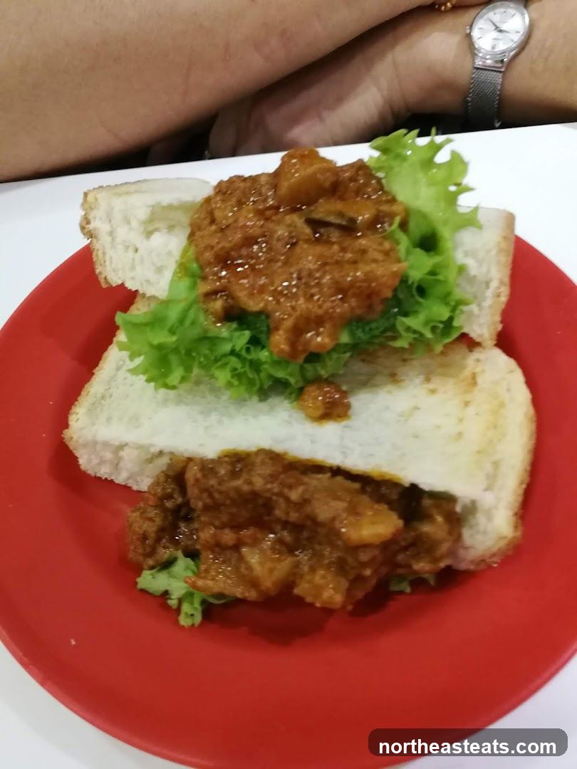 Sandwich with Meat and Lettuce
