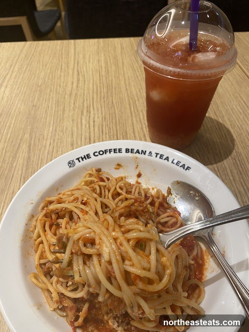 Spaghetti and Iced Tea