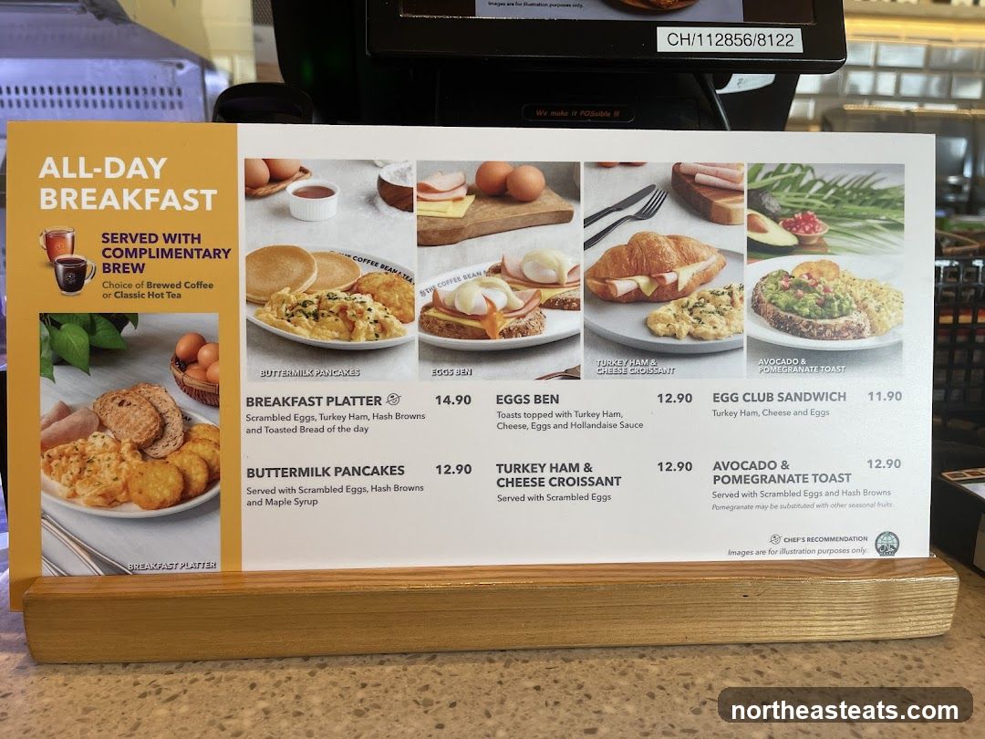 All-Day Breakfast Menu