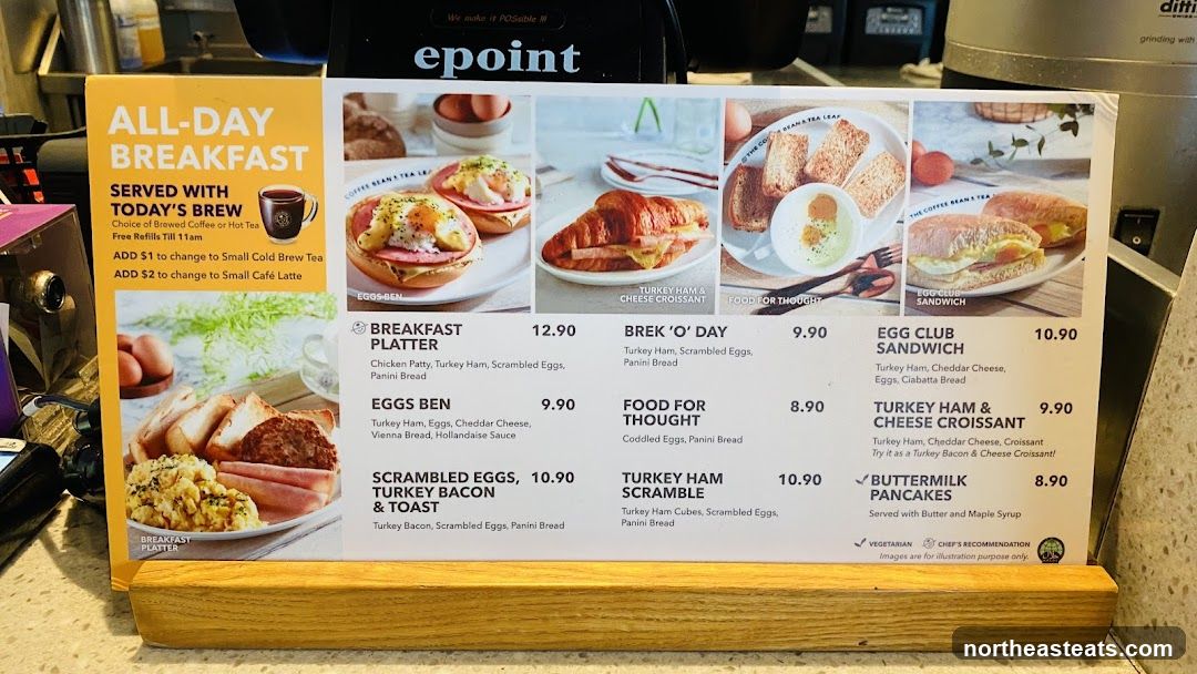 All-Day Breakfast Menu