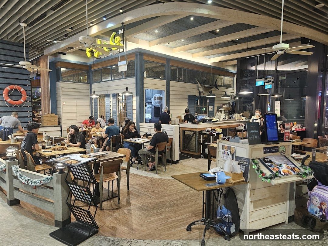 Restaurant Interior with Diners