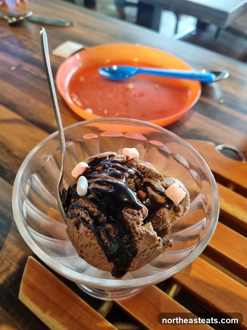 Chocolate Ice Cream Sundae