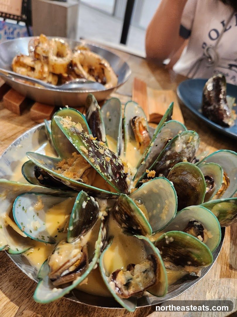 Mussels in Cream Sauce