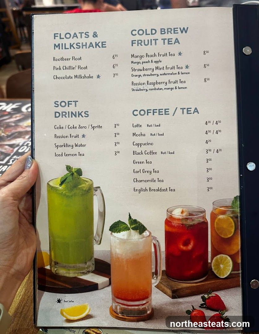 Drinks Menu