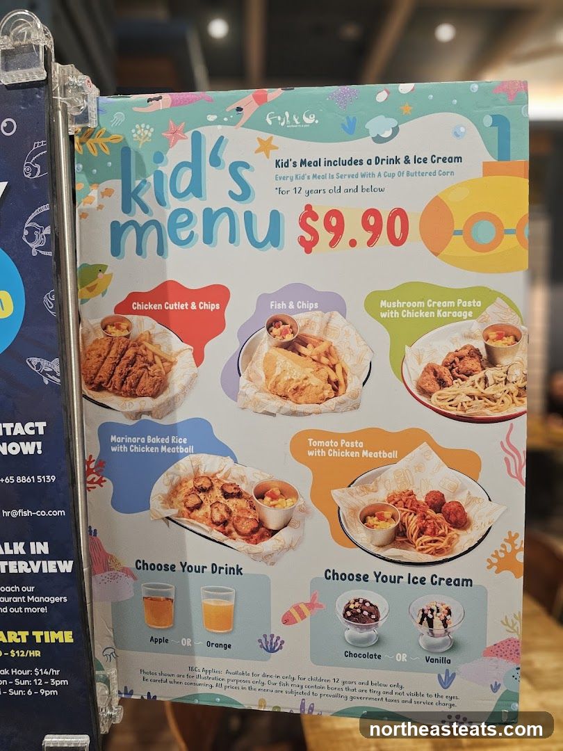 Kid's Menu