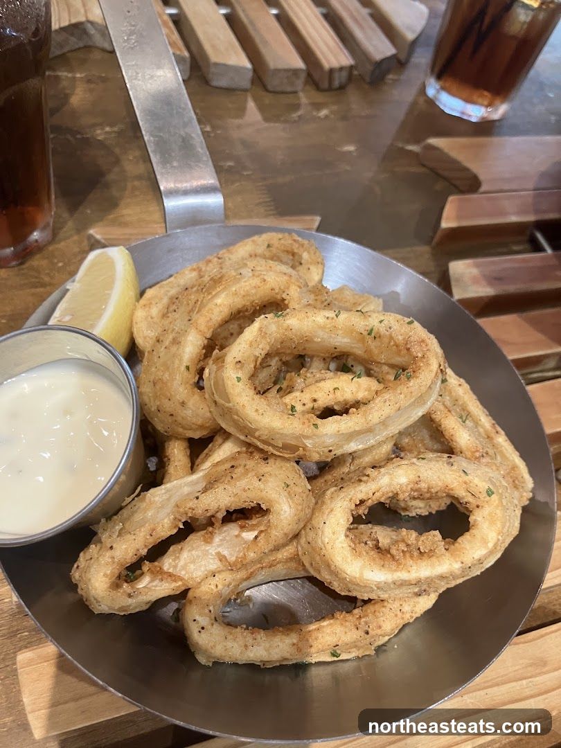 Fried Calamari with Dip