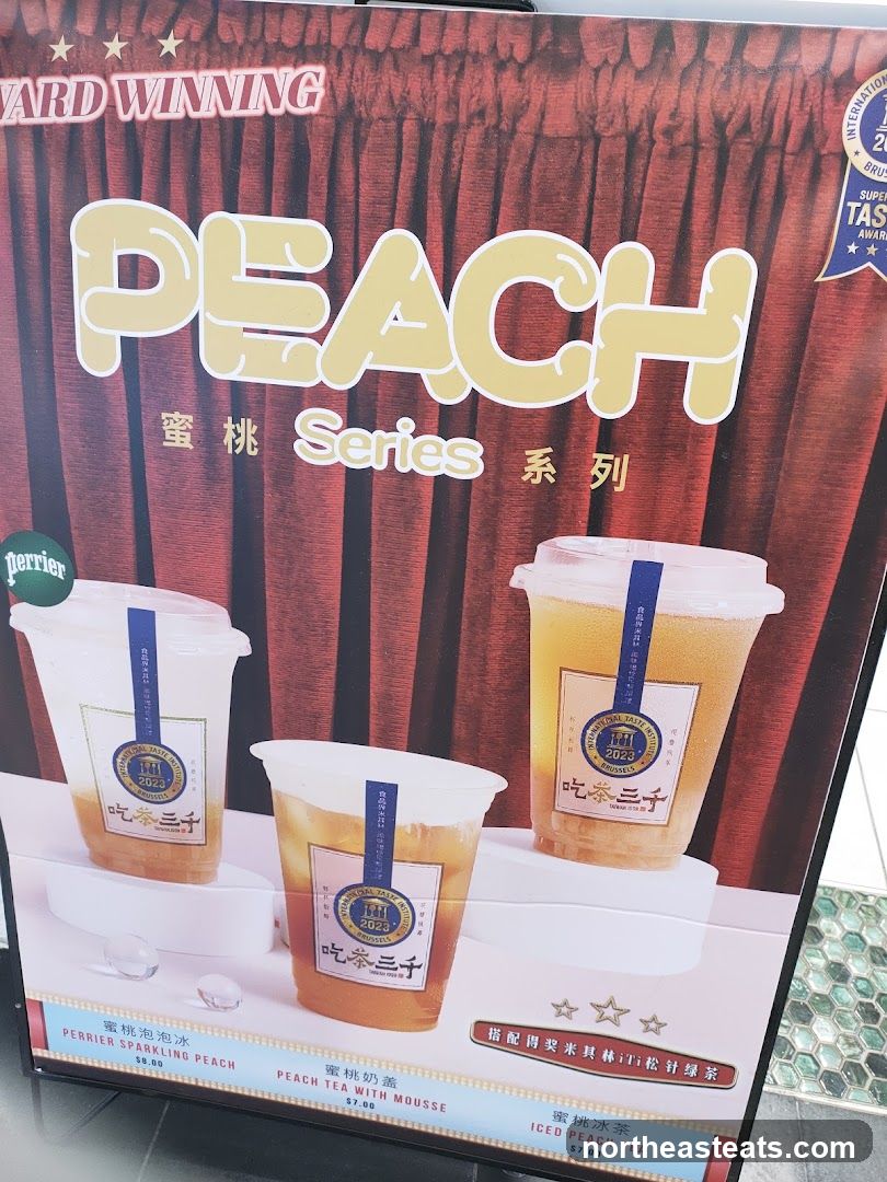 Peach Series Menu