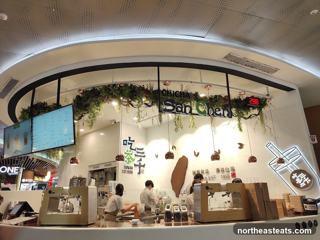 Bubble Tea Shop Counter
