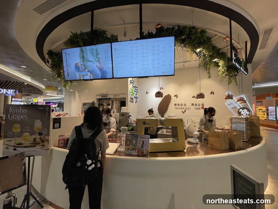 Bubble Tea Shop Counter