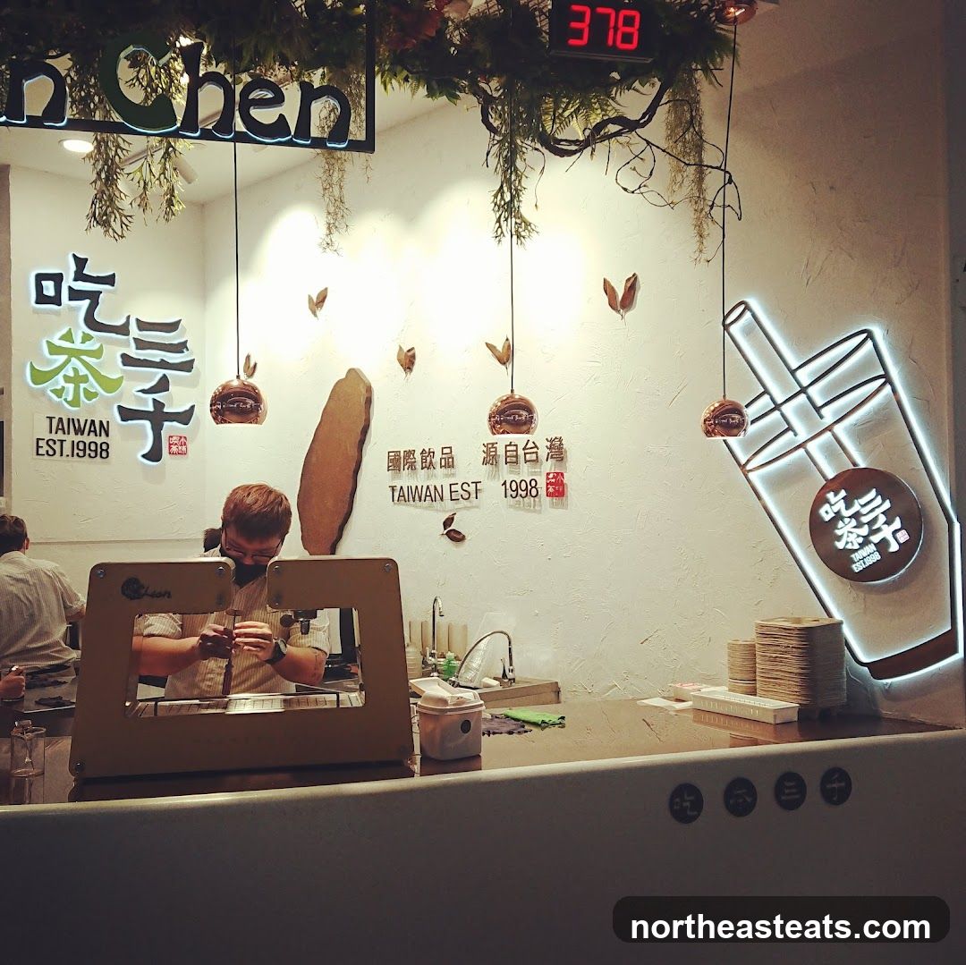 Bubble Tea Shop Counter