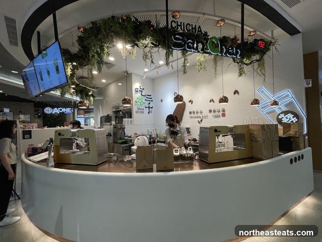 Bubble Tea Shop Counter