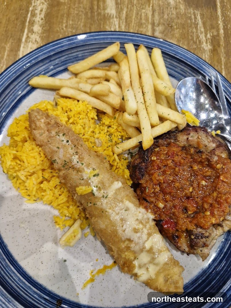Chicken and Fish Platter