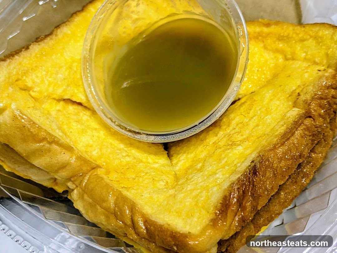 Toast with Dip
