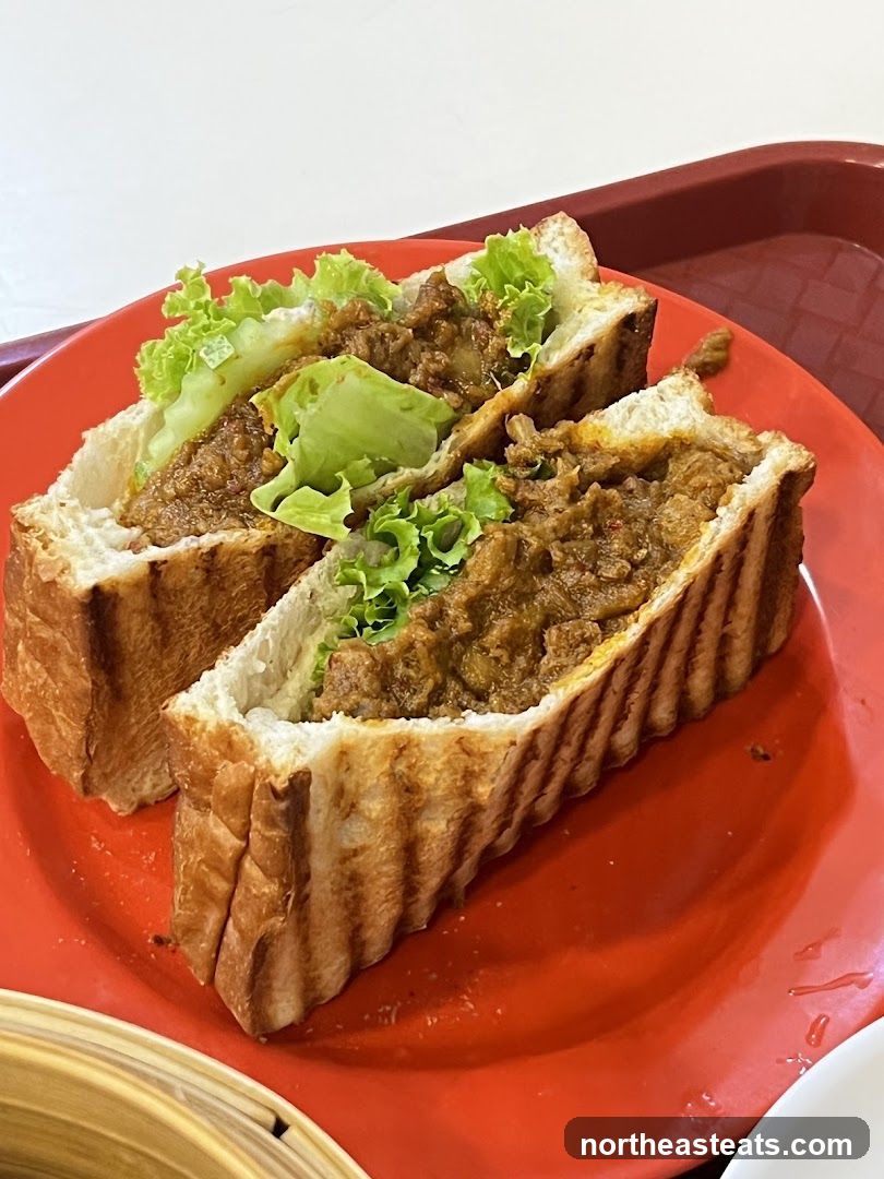 Sandwiches on a Red Plate