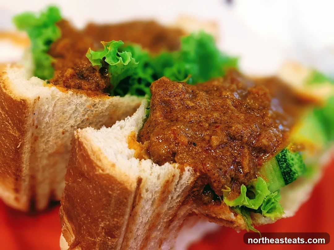 Sandwich with Meat and Lettuce