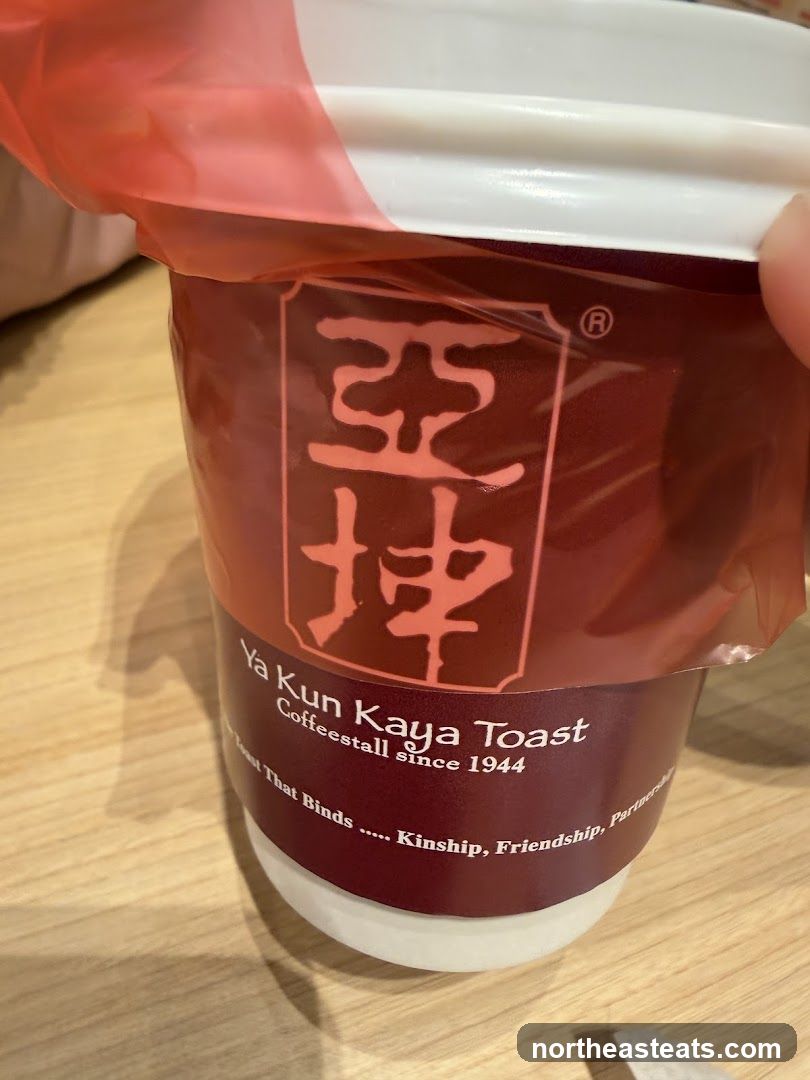 Ya Kun Kaya Toast Cup