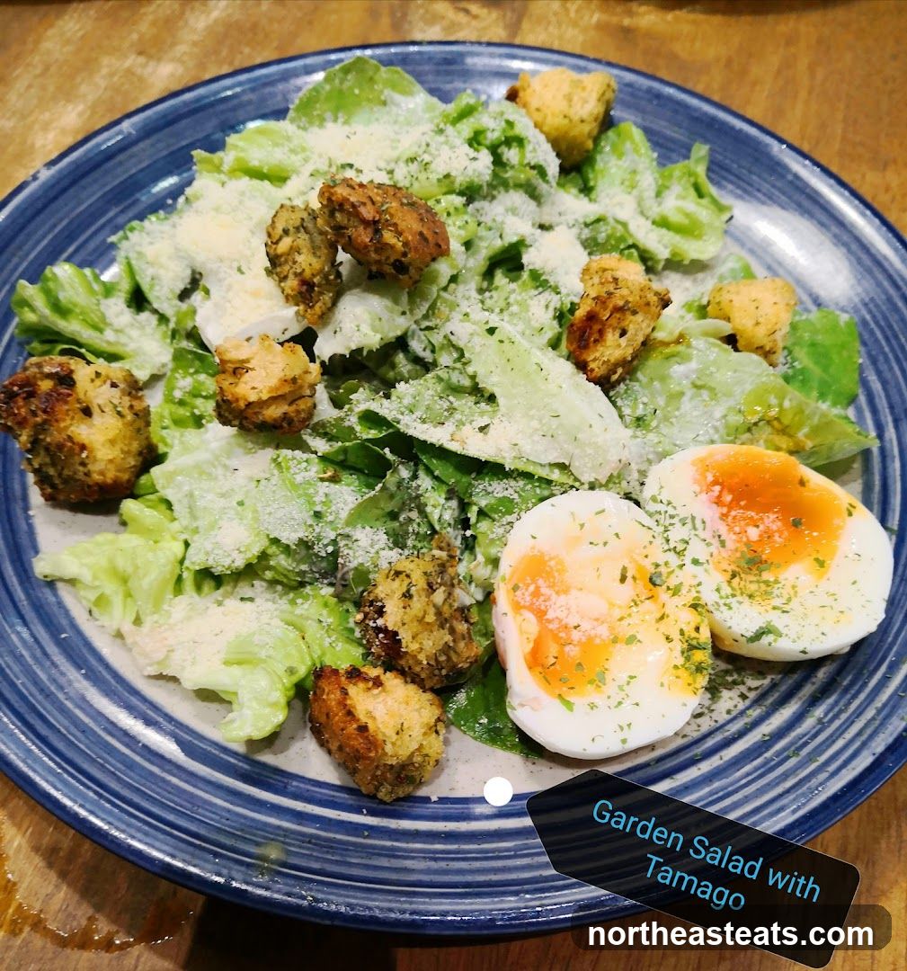 Garden Salad with Tamago