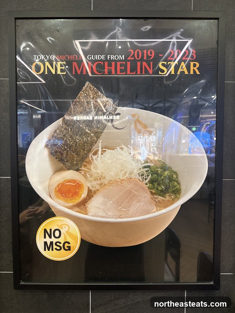 Michelin Star Ramen Advertisement