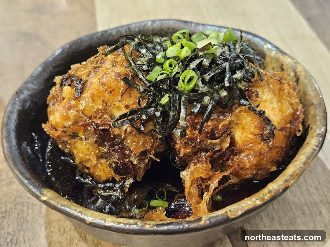 Fried Food with Seaweed and Scallions