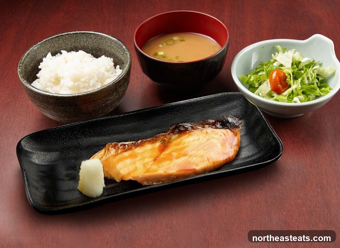 Grilled Salmon Meal