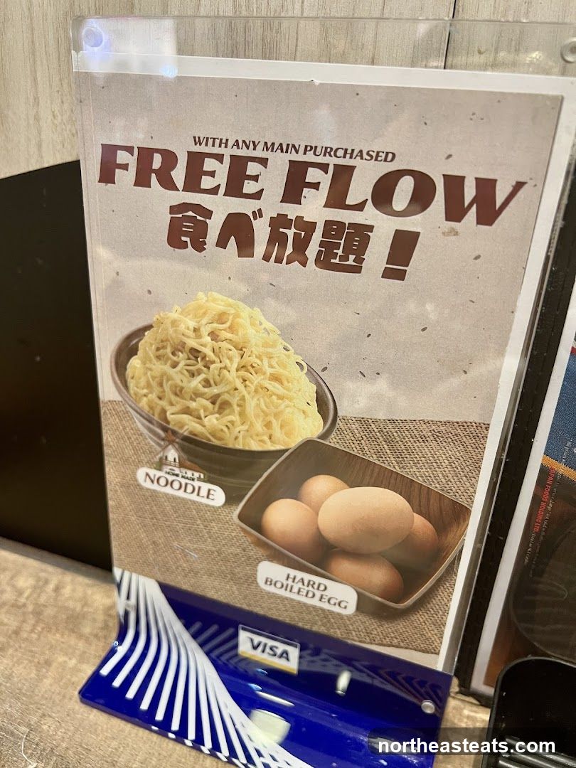 Free Flow Noodles and Eggs Promotion