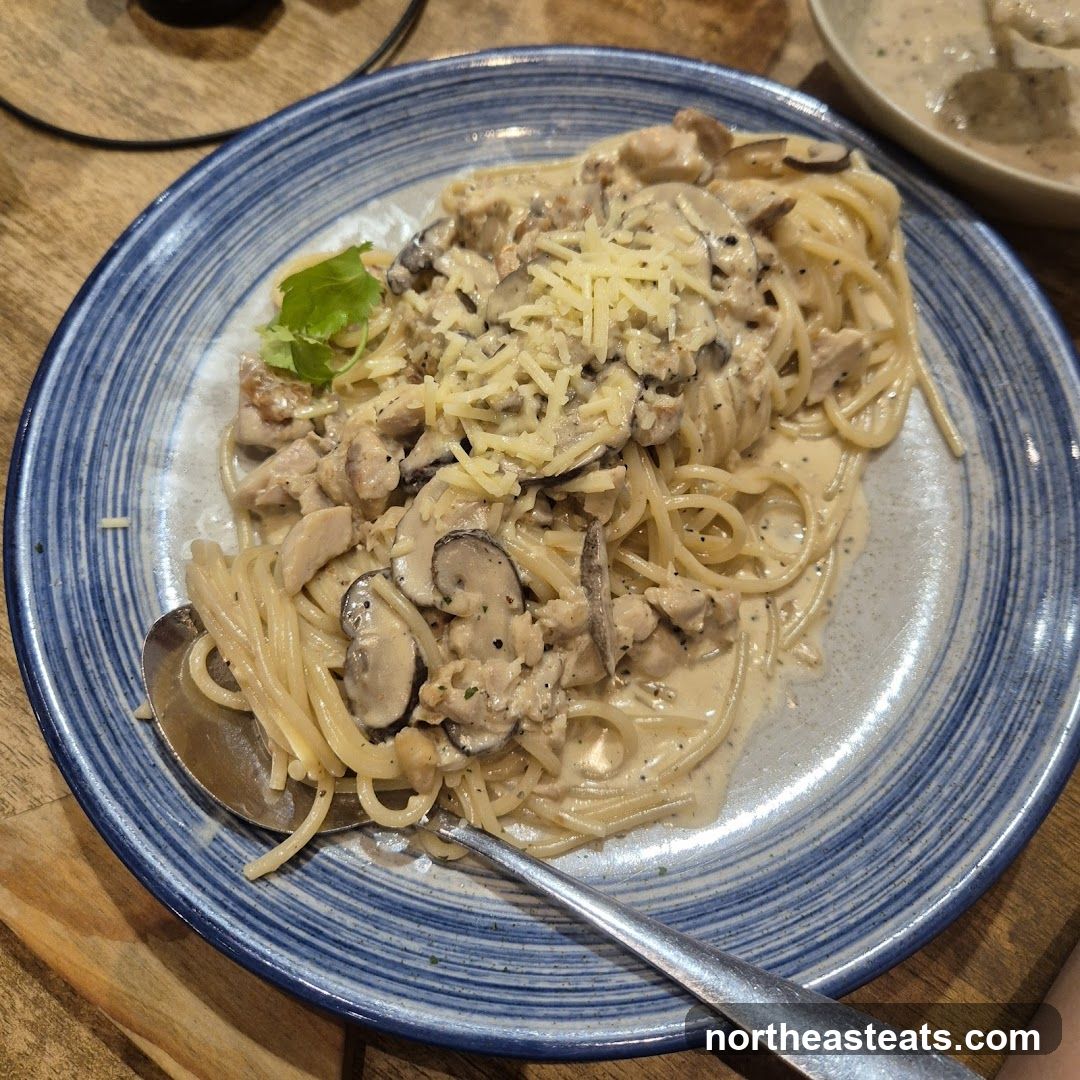 Creamy Mushroom Pasta