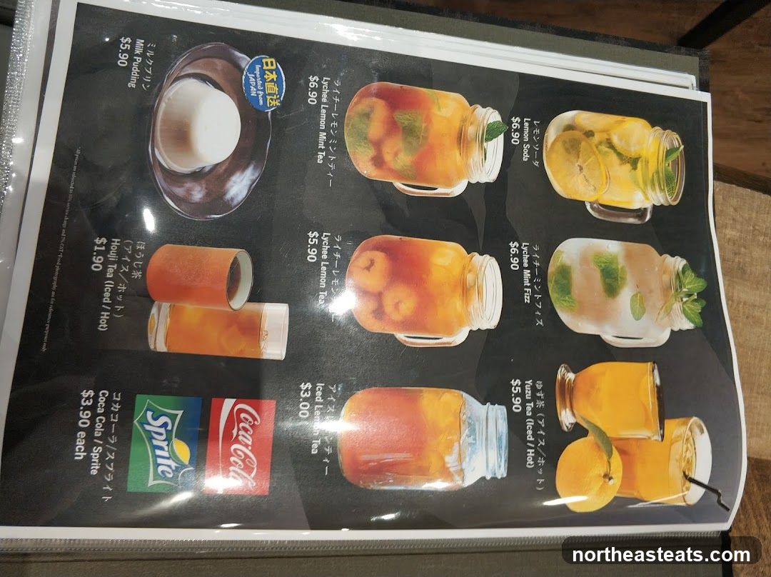 Beverage Menu