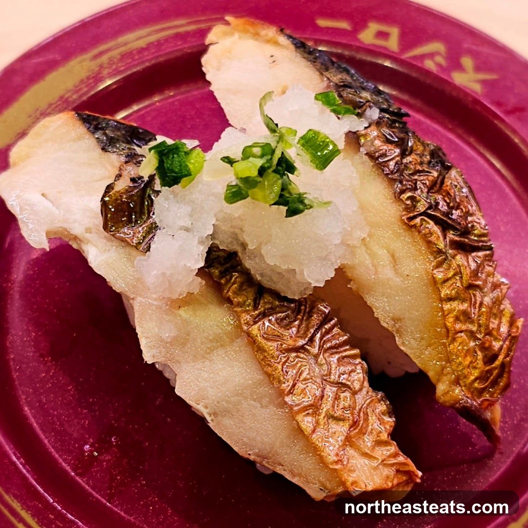Seared Mackerel Sushi