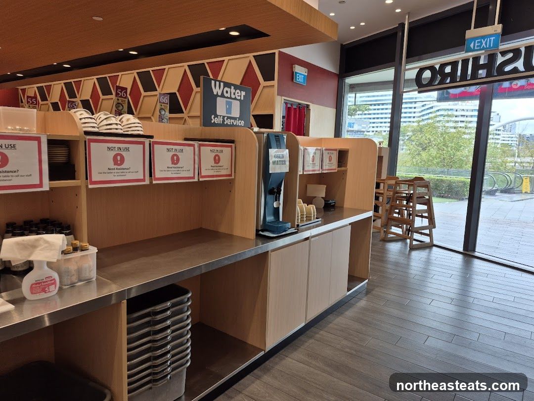 Restaurant Self-Service Area
