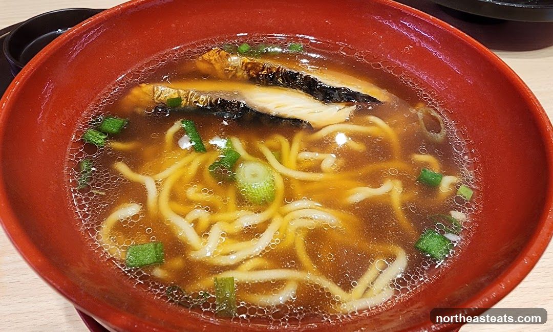Noodle Soup with Fish