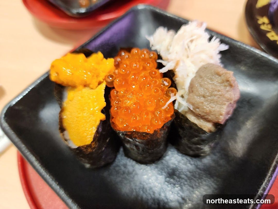 Assortment of Sushi