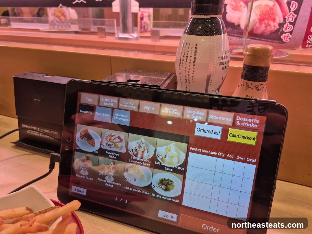 Restaurant Tablet Menu