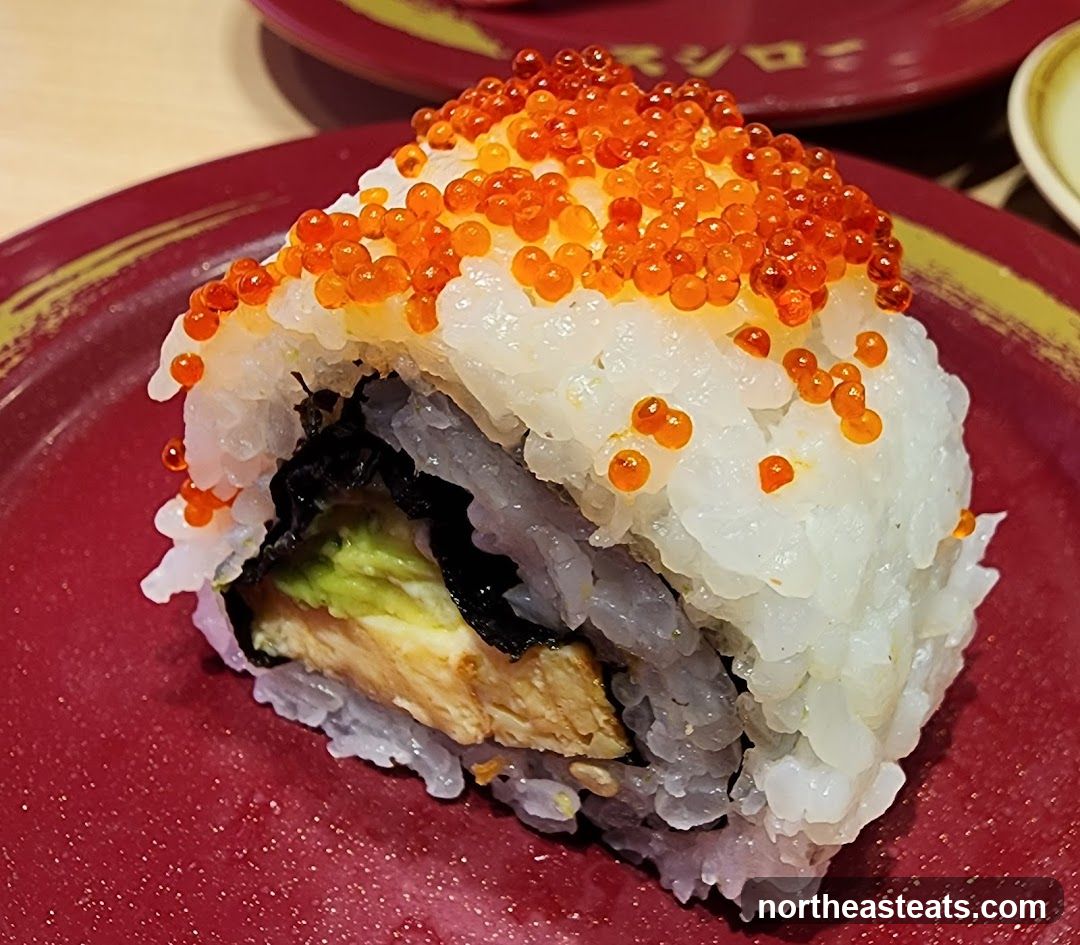 Sushi Roll with Roe