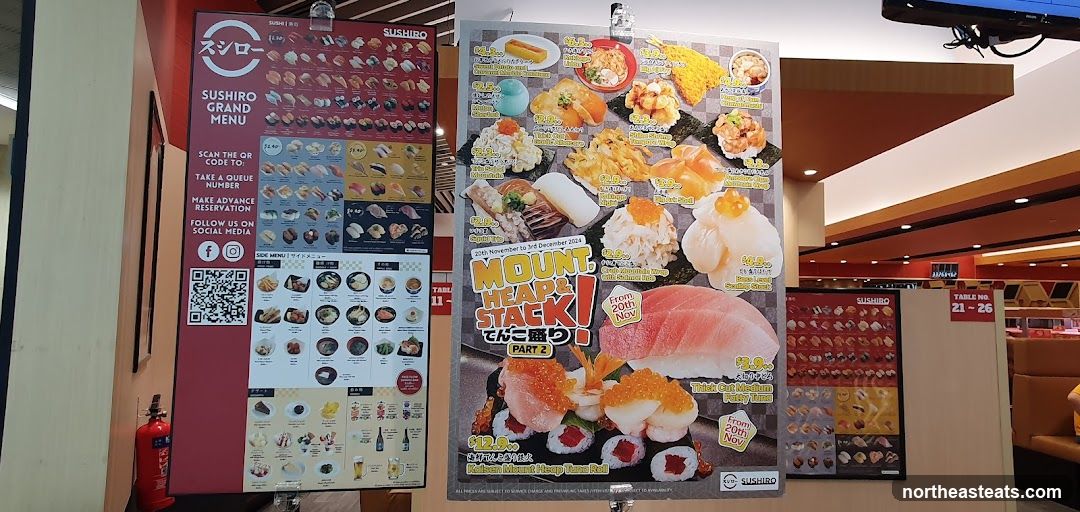 Sushi Menu and Promotions