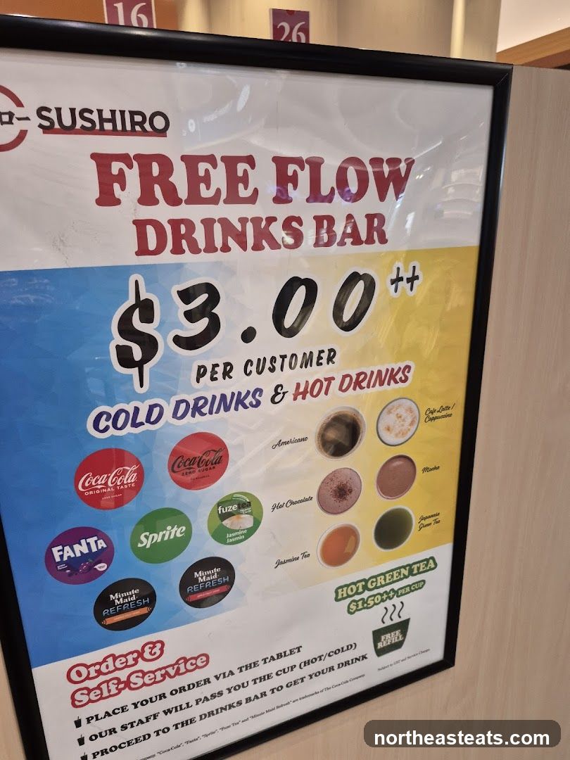 Free Flow Drinks Bar Promotion